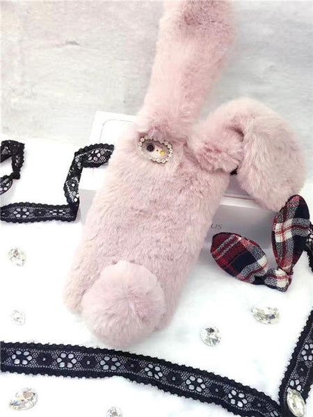 Luxury Fur Cover For Apple iPhone 7/iPhone 7 Plus