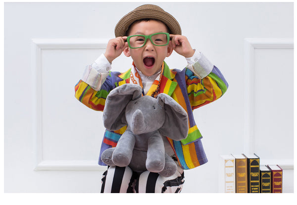 NEW! Musical Peek-A-Boo Elephant Plush Doll