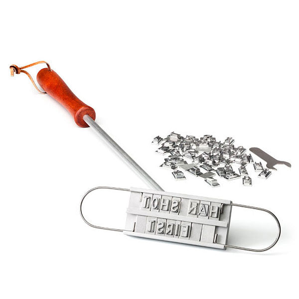 Personalized Steak Branding with Iron 55 Letters