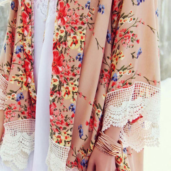 Chiffon Vintage Floral Blouse