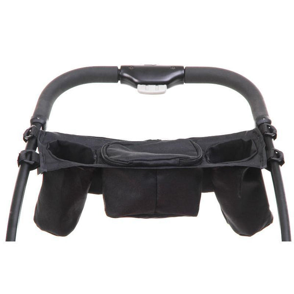 Baby Stroller Organizer Cooler and Thermal Bags Accessories - Black