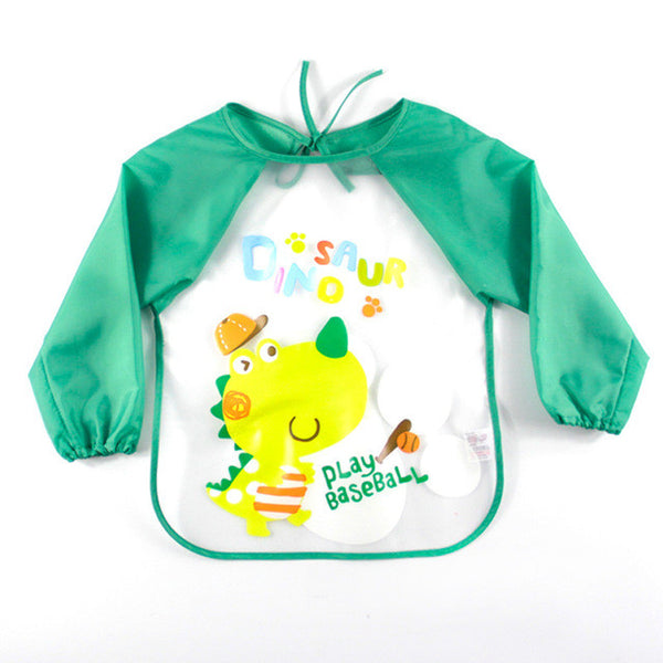 Children/Baby/Toddlers Waterproof Long Sleeve Bibs