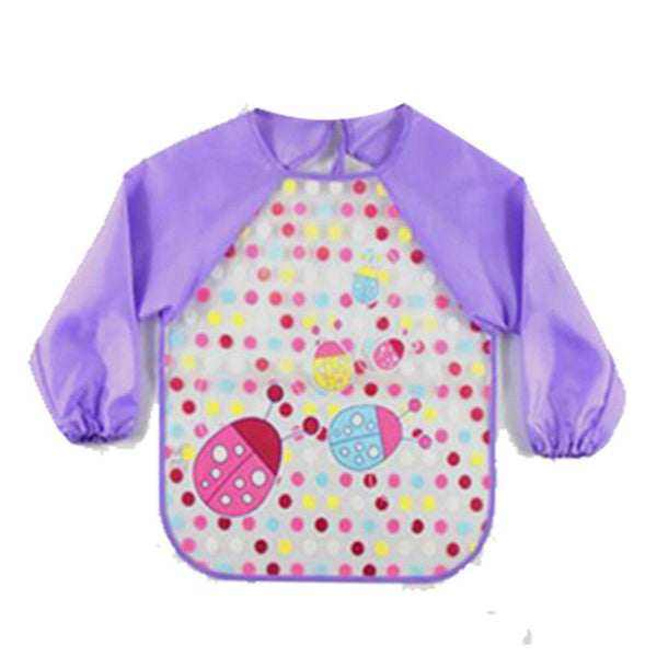 Children/Baby/Toddlers Waterproof Long Sleeve Bibs
