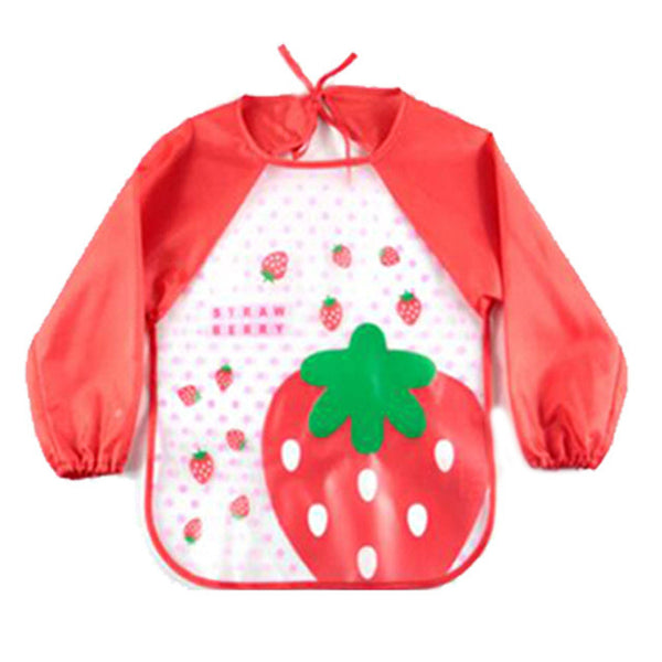 Children/Baby/Toddlers Waterproof Long Sleeve Bibs