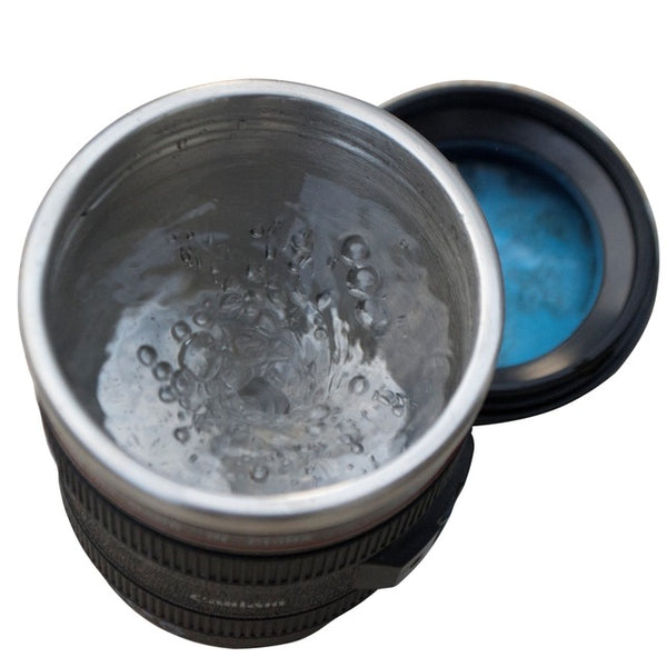 Camera Lens Stirring Mug