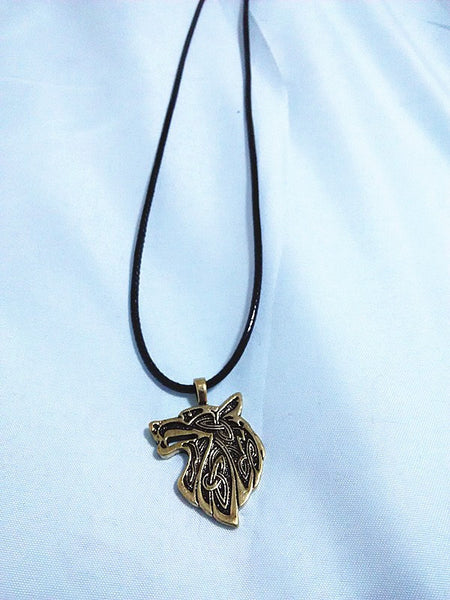 Norse Talisman Pendant Necklace (Gold)