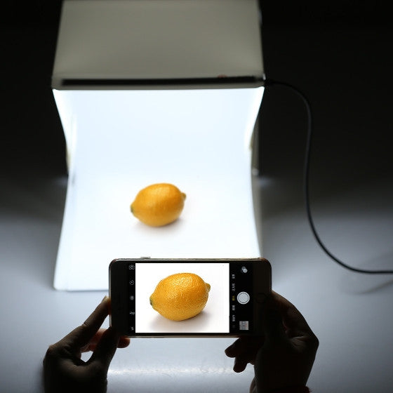 PORTABLE LED STUDIO PHOTO BOX