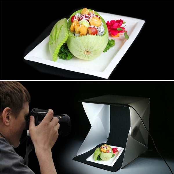 PORTABLE LED STUDIO PHOTO BOX