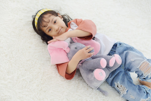 NEW! Musical Peek-A-Boo Elephant Plush Doll