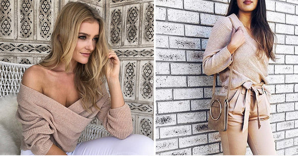 V neck sweater