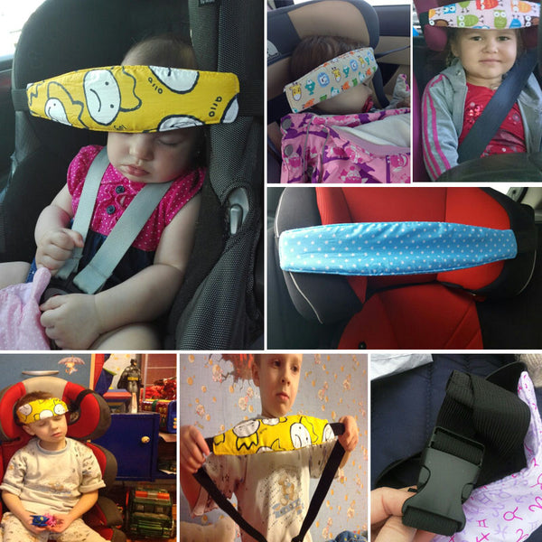 Car Safety Seat Sleep Positioner And Baby Head Support