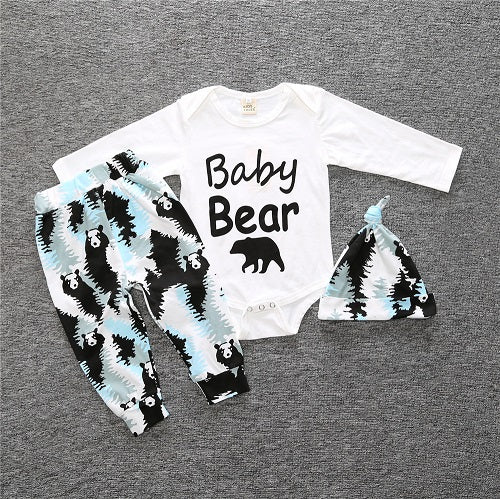 Baby Boy set (3piece set) (Free shipping)