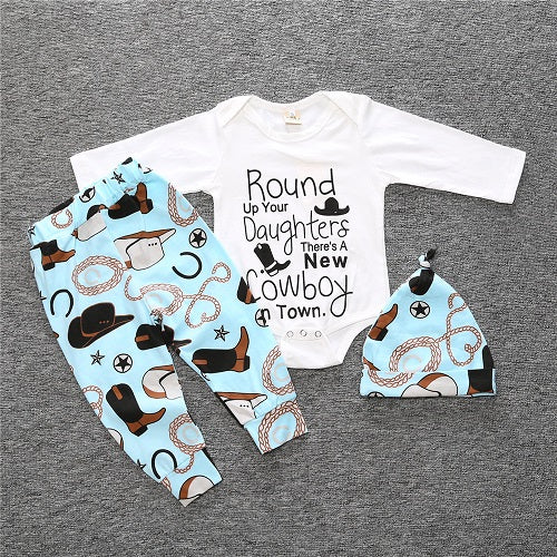 Baby Boy set (3piece set) (Free shipping)