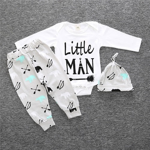 Baby Boy set (3piece set) (Free shipping)