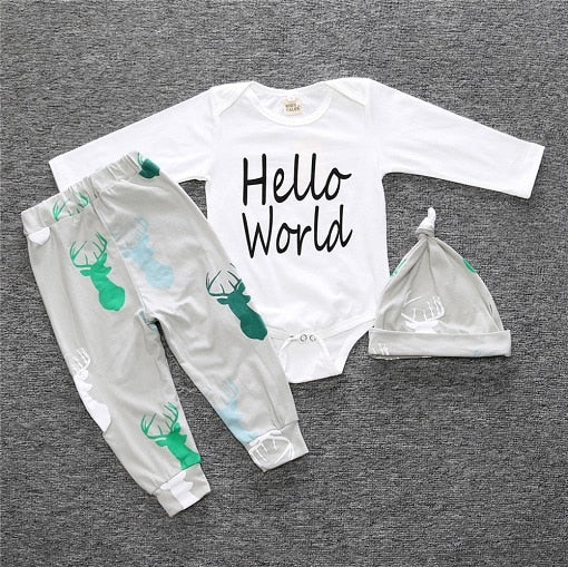Baby Boy set (3piece set) (Free shipping)