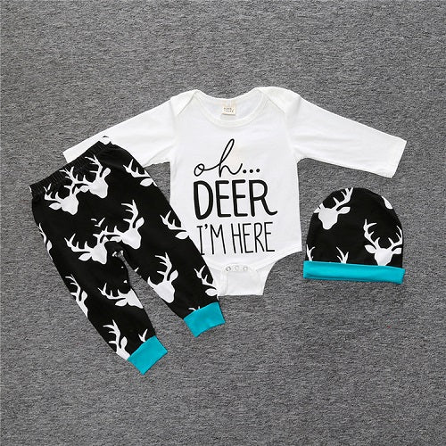 Baby Boy set (3piece set) (Free shipping)