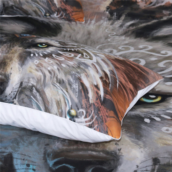 Wolf WarriorBedding Set (Free Shipping)