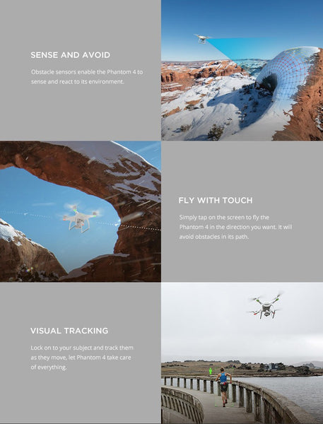 DJI Phantom 4 Camera Drone (Free Shipping to USA)