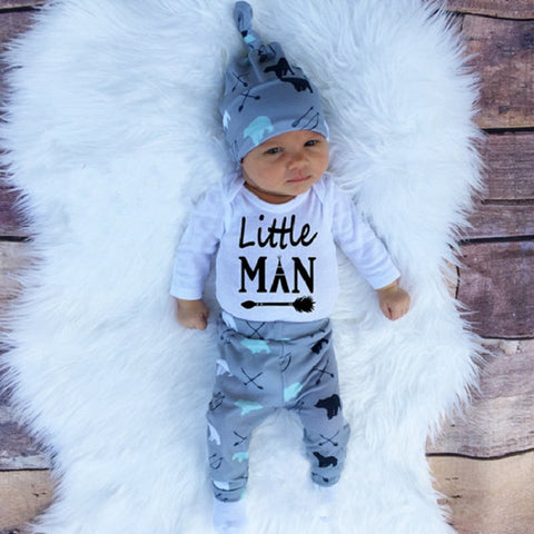 Baby Boy set (3piece set) (Free shipping)