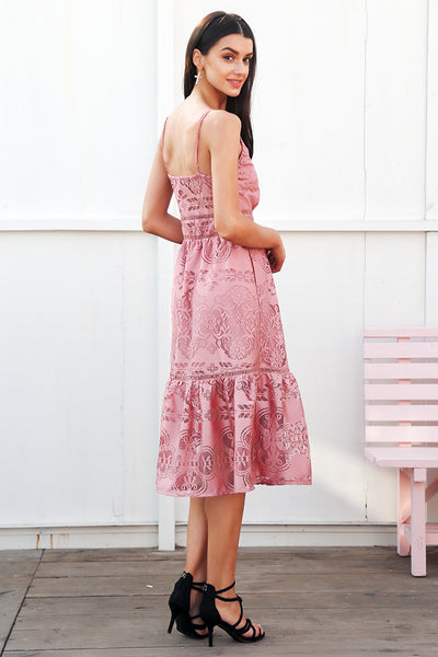 Long Backless lace dress ( AC05 )