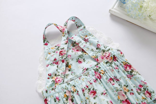 Baby Girl Flower print Romper