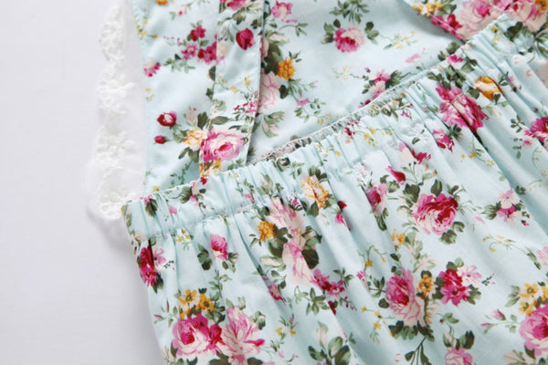 Baby Girl Flower print Romper