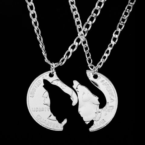 WOLF  Necklace Set