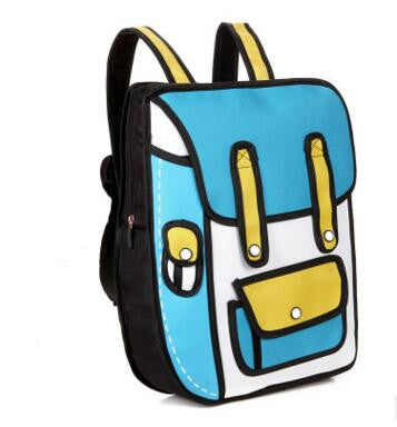 Cartoon style 2d Backpack