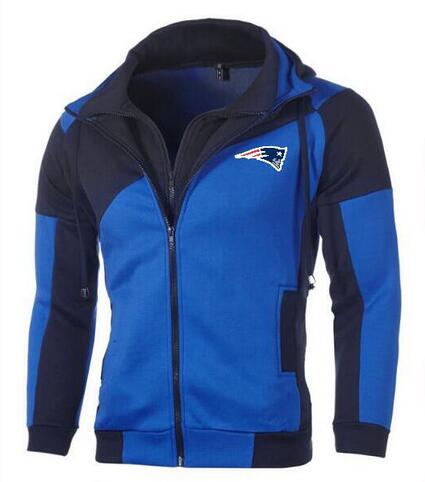 Two-tone Patriots Zipper (Free Shipping)