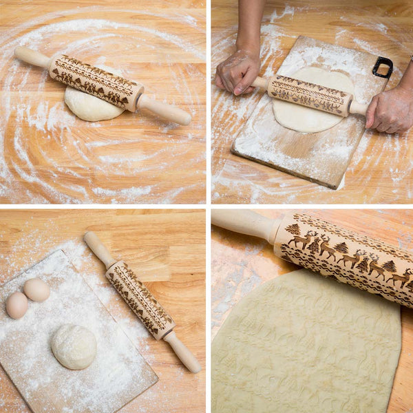 Christmas 3D Rolling Pin