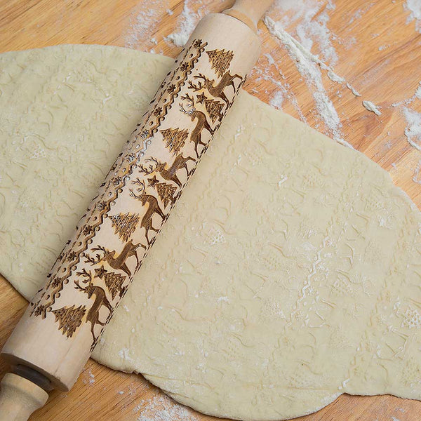 Christmas 3D Rolling Pin