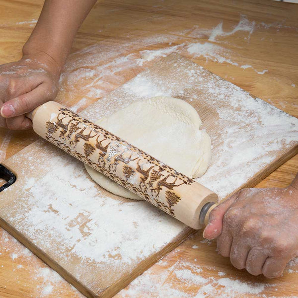 Christmas 3D Rolling Pin