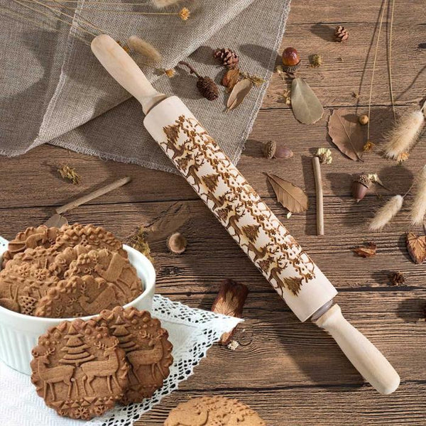 Christmas 3D Rolling Pin