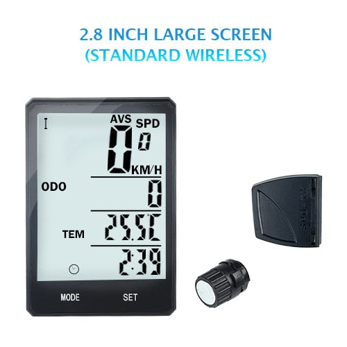 2.8'' Large Screen Bicycle Computer