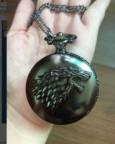 GOT Pocket Watch Necklace