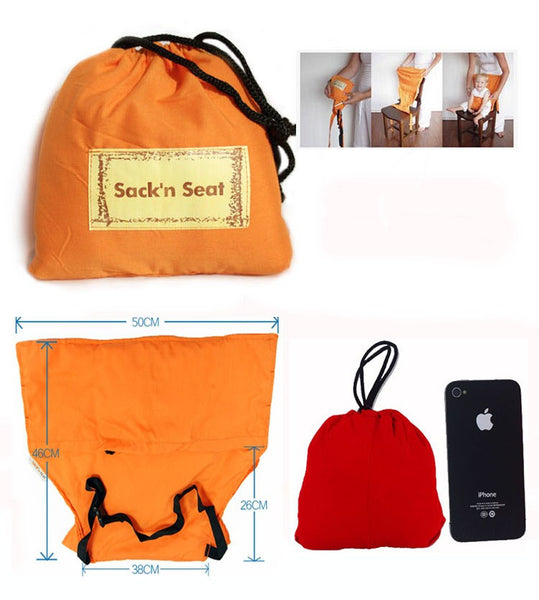 Portable baby chair - from a sack to a chair! (Free Shipping)