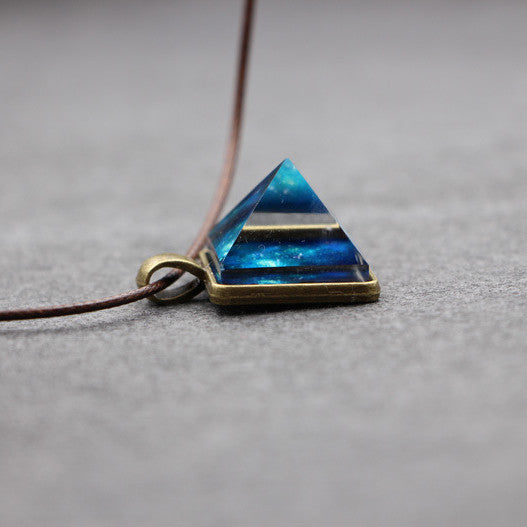 Glowing Stardust Pyramid