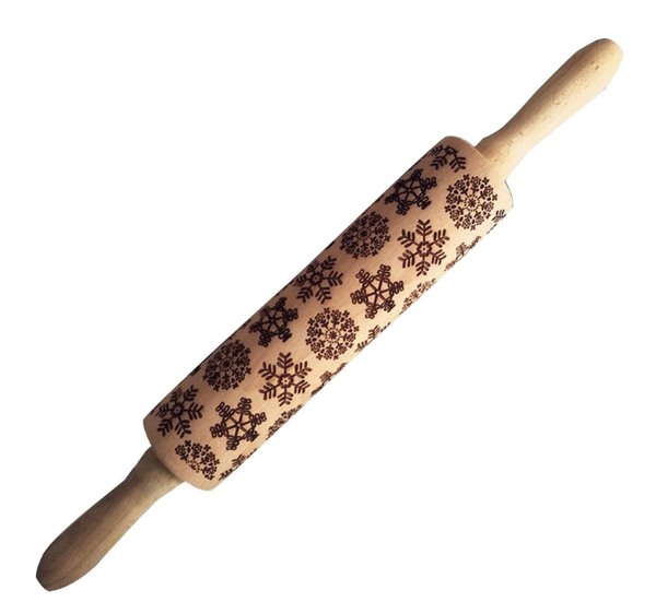 Christmas 3D Rolling Pin
