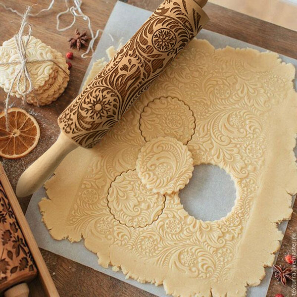 Christmas 3D Rolling Pin