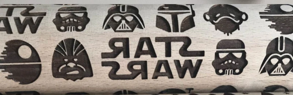 Christmas 3D Rolling Pin
