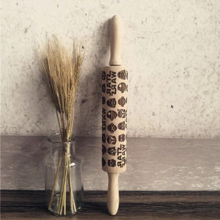 Christmas 3D Rolling Pin
